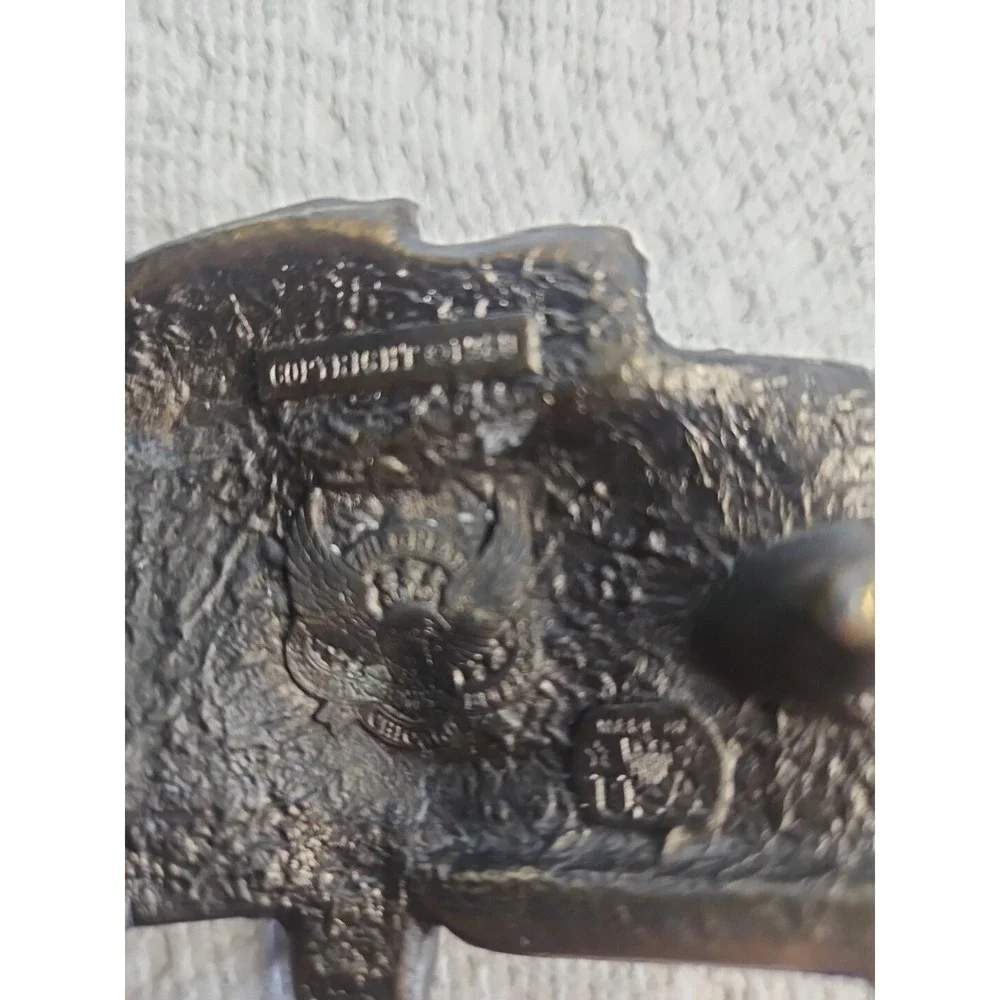 Log Truck Belt Buckle The Great American Buckel Co #236